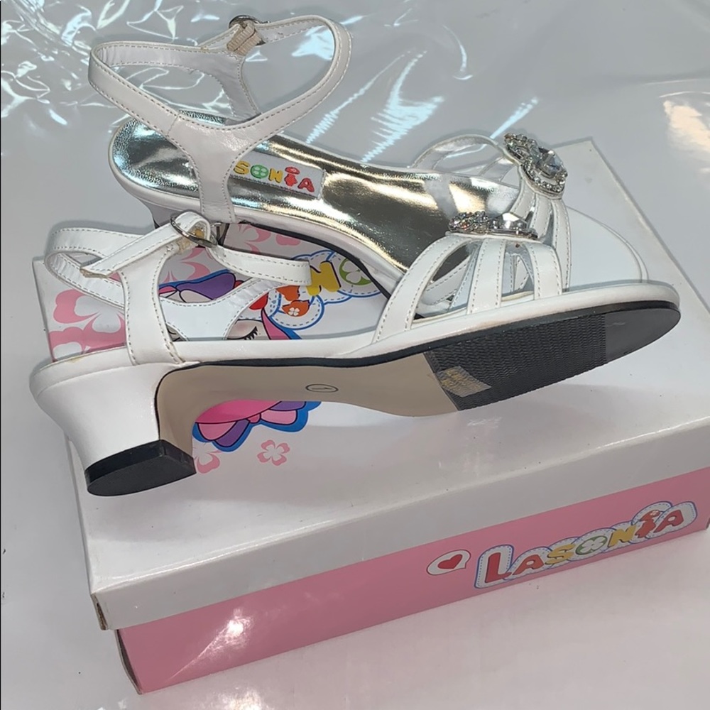 Little Girls Dress Sandals - Picture 3 of 4